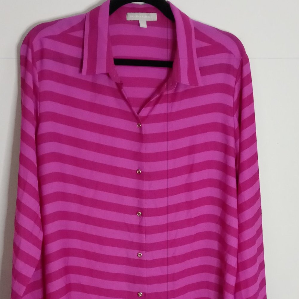 Striped Banana Republic Button Up